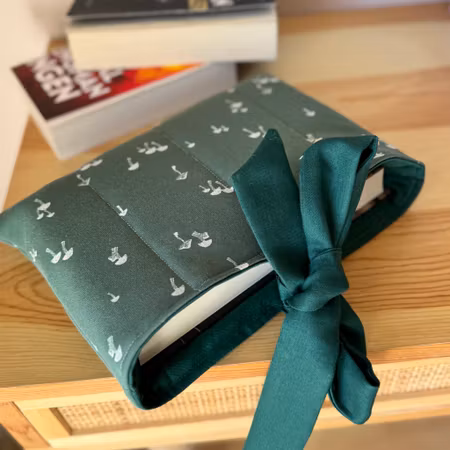 Handsydd Book Sleeve - Svamp