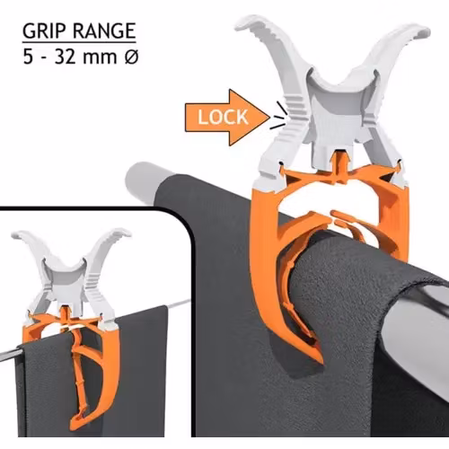 FixClip vit/orange