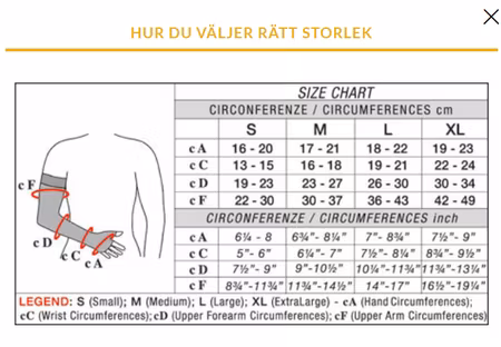 Solidea Medical Armband - ärm med kompression