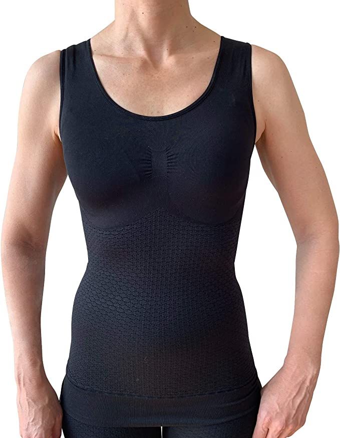 Tanktop med kompression, mikromassage & Emana® Bio Fir