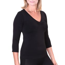 Top V-Ringet med let kompression og Biokeramic FIR. (Ord. pris 1.295 kr.)