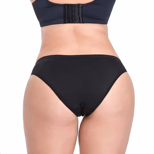 Menstruations/inkontinens trusser. Bamboo Jasmin Style 1. Medium absorption.