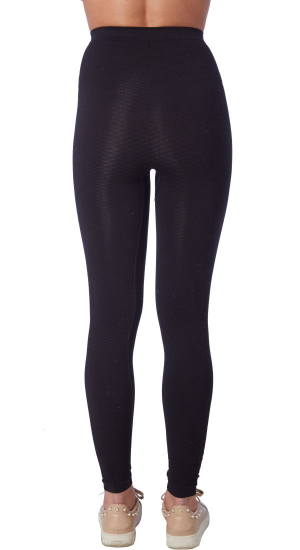 Svalare Leggings med kompression och bubbeltyg