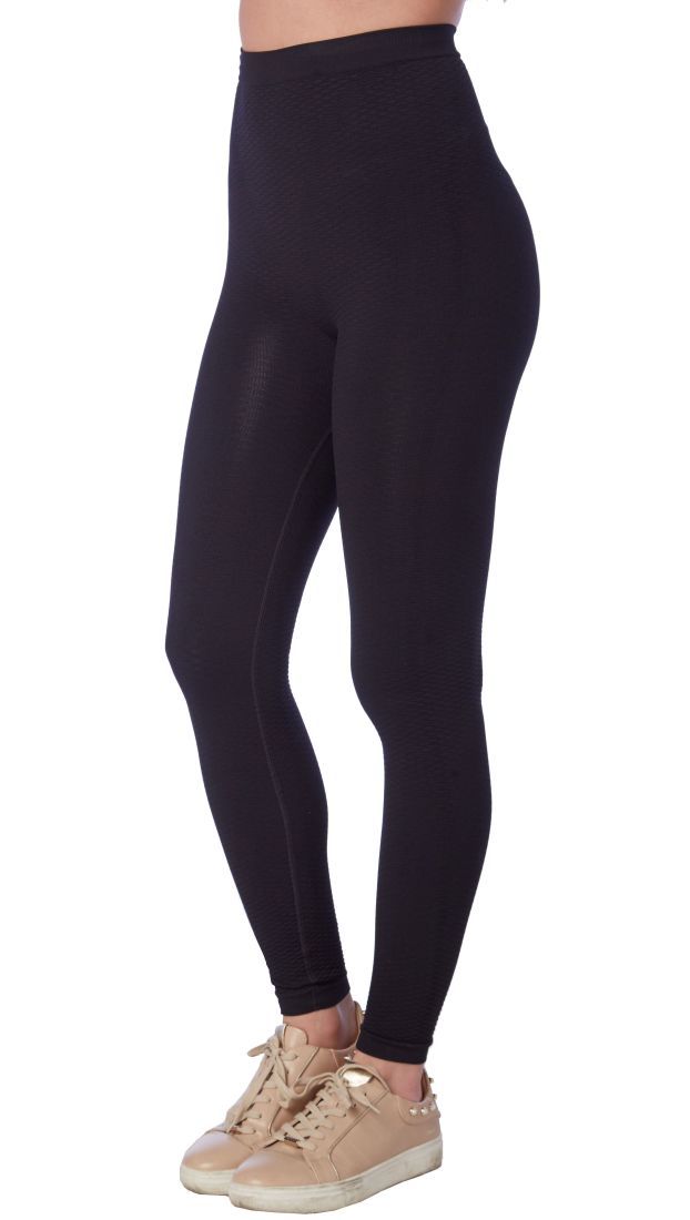 Svalare Leggings med kompression och bubbeltyg