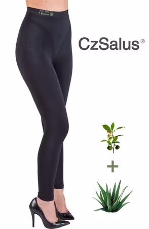 Aloe Vera Leggings med mikromassage och kompression.