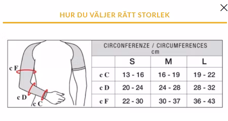 Solidea Arm Care - sömlös ärm med graderad kompression
