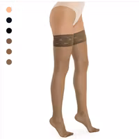 Solidea Marilyn Stay-ups, 30 denier, genomskinliga