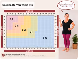 Solidea Be You Tonic Pro Kompressionsleggings med fotförlängning