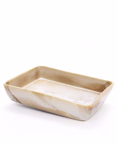UGNSFORM I KERAMIK, 2-PACK – LJUSBRUN