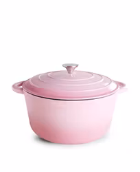 Stor Gjutjärnsgryta från Jernverket 7L - Retro Pink