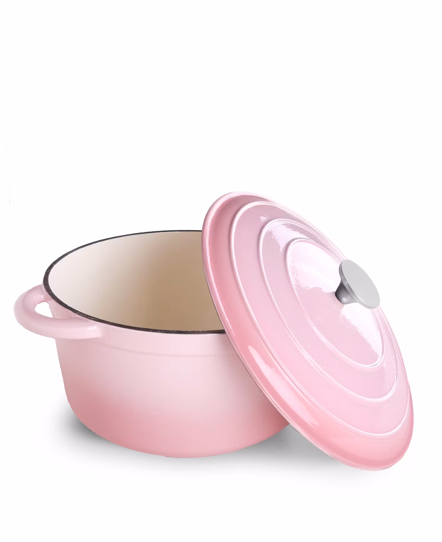 Stor Gjutjärnsgryta från Jernverket 7L - Retro Pink