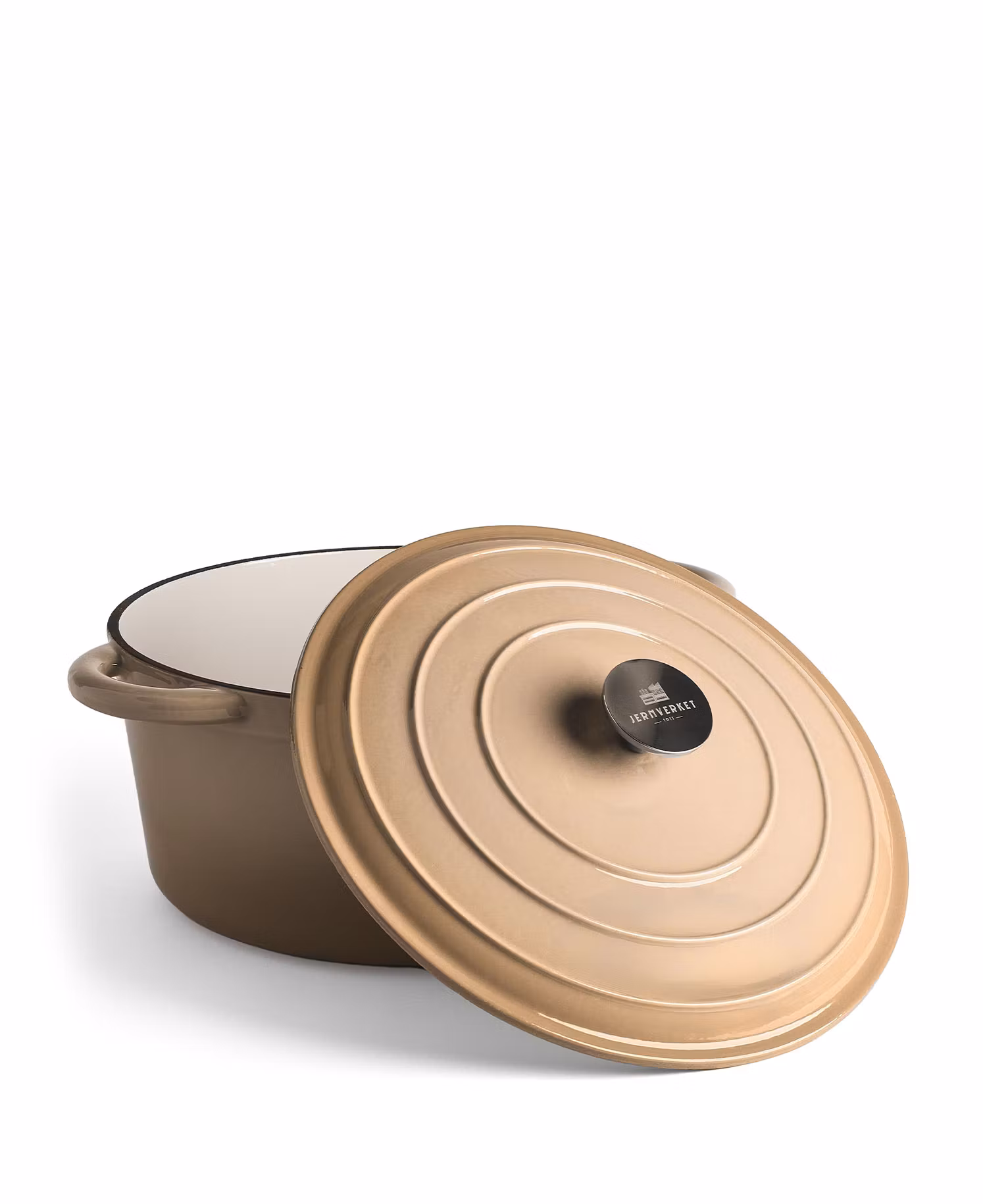 Stor Gjutjärnsgryta från Jernverket 7L - Blanco Crema