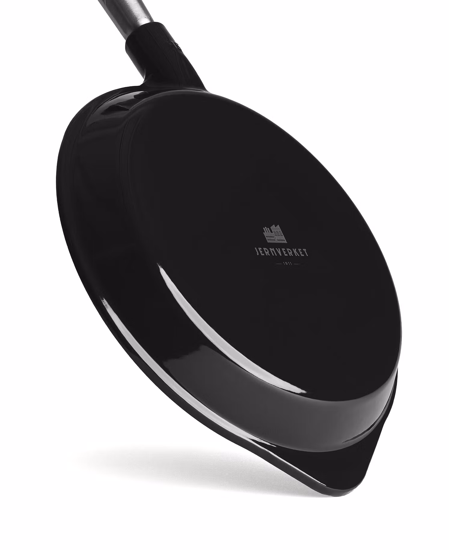 Gjutjärnstekpanna 28 cm - Avtagbart handtag, Svart