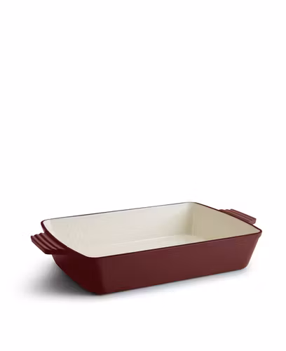Ugnsform i gjutjärn - Matt burgundy