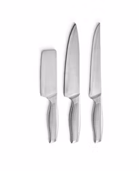 Knivset i rostfritt stål 3 delar