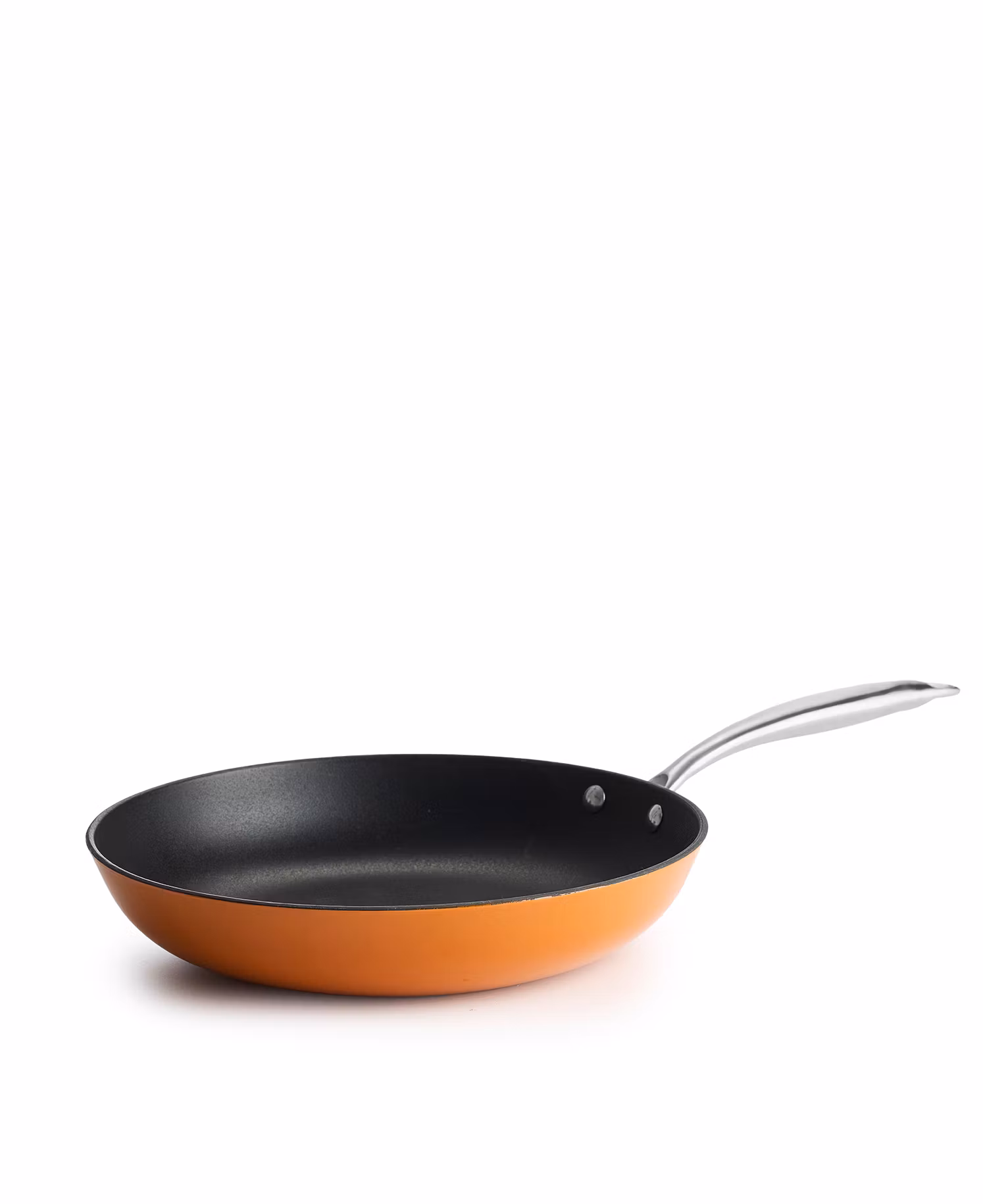 Stekpanna i gjutjärn keramisk beläggning 28cm - Orange