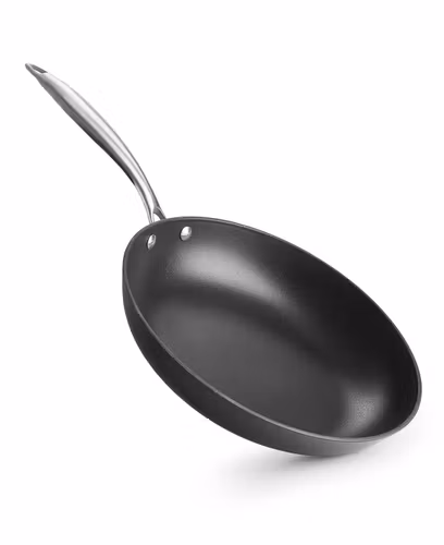 Stekpanna i gjutjärn keramisk beläggning 28cm - Svart