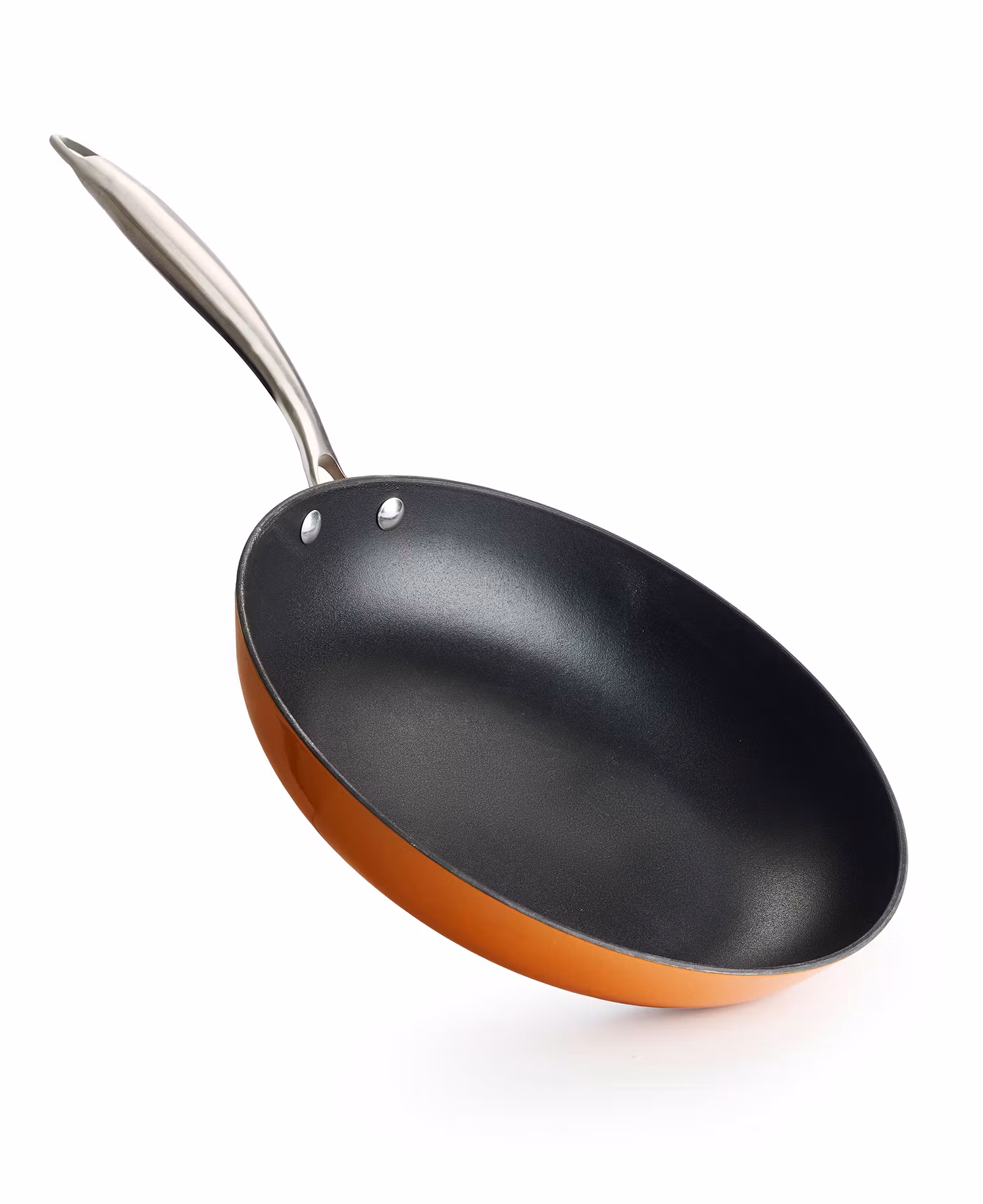 Stekpanna i gjutjärn keramisk beläggning 28cm - Orange