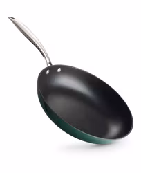 Stekpanna i Gjutjärn keramisk beläggning 28cm - Grön