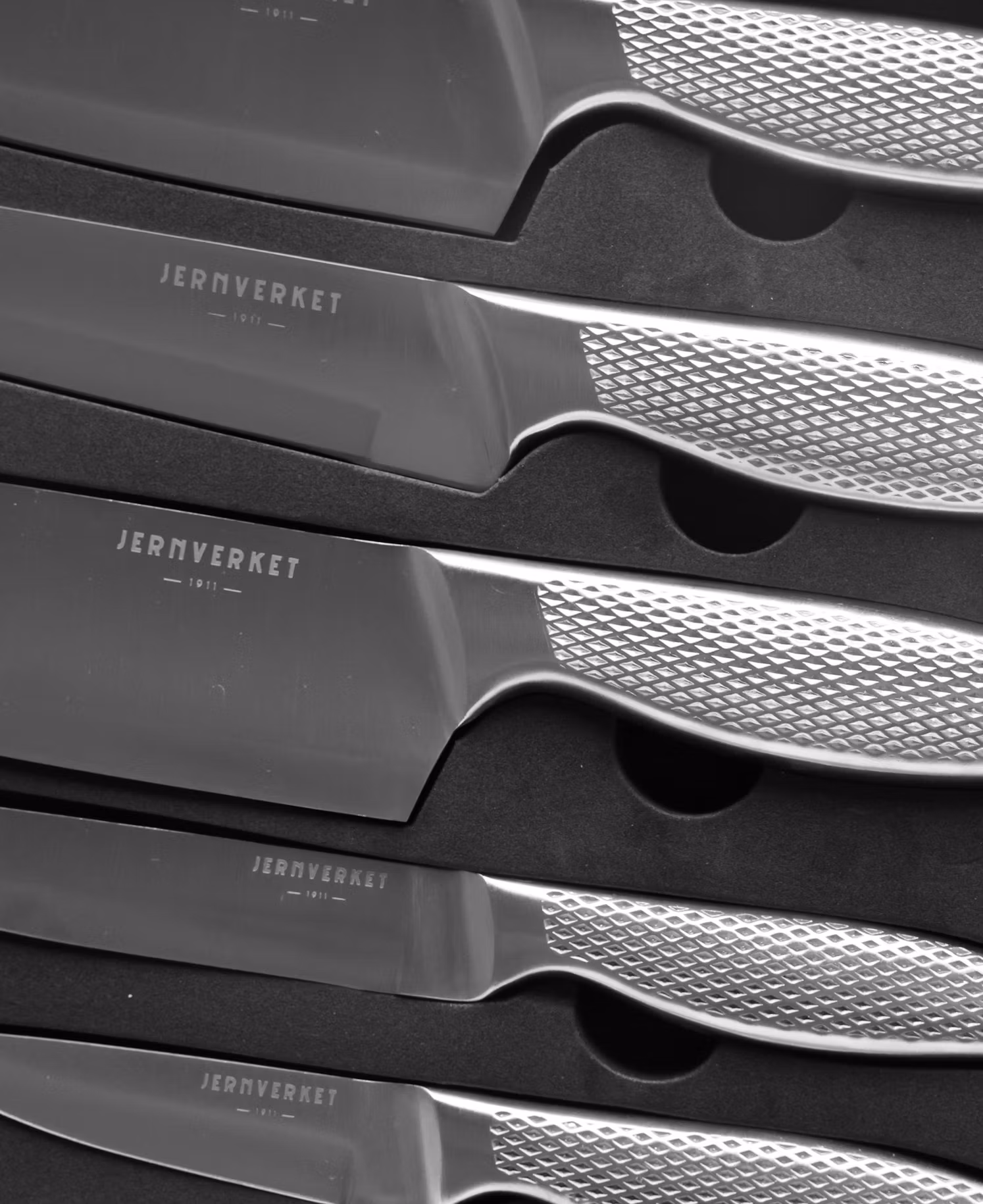 Exklusivt knivset 5 delar - Rostfritt stål