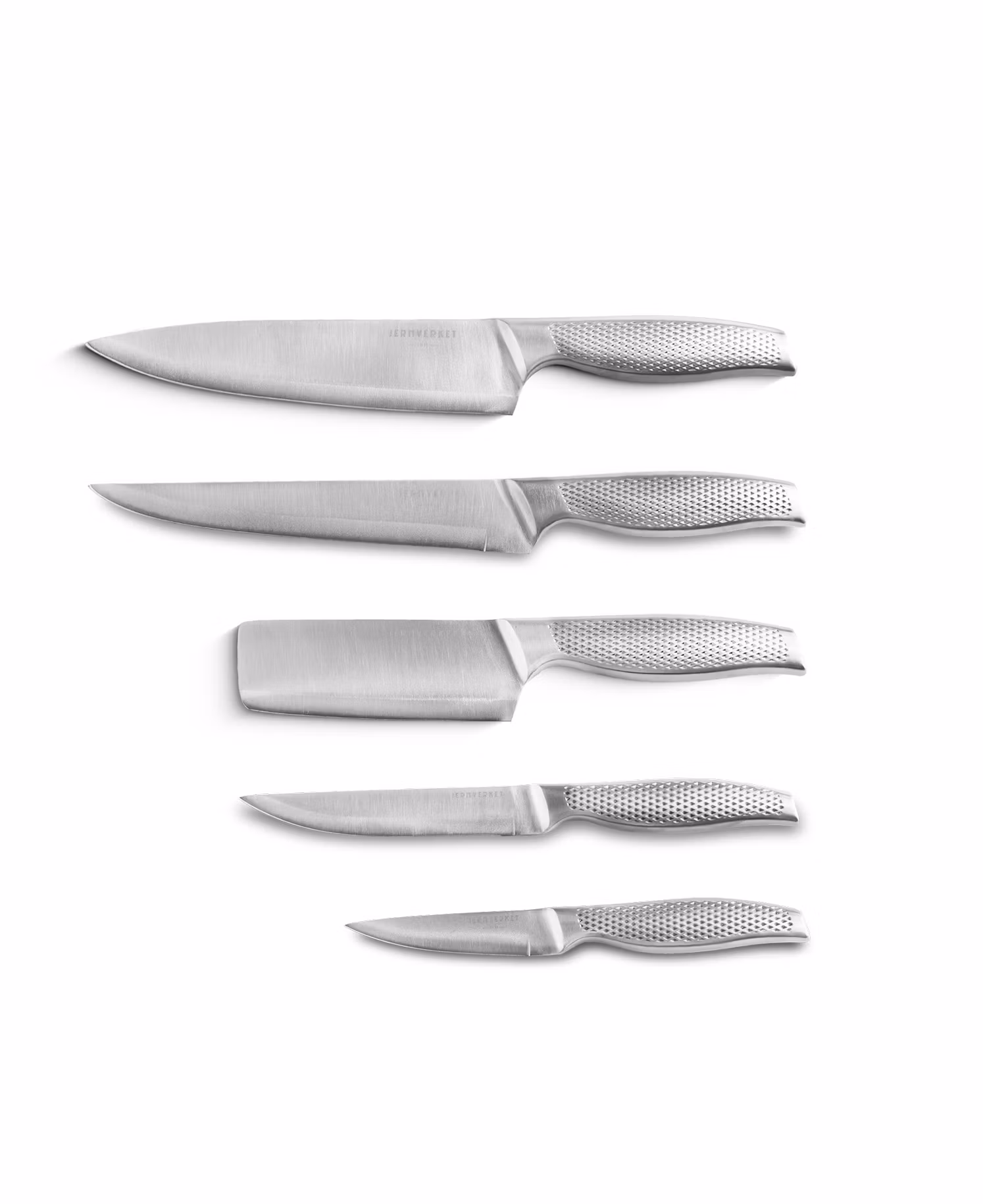 Exklusivt knivset 5 delar - Rostfritt stål