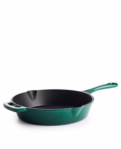 Stekpanna i gjutjärn 26 cm - Grön