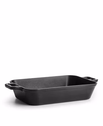 Ugnsform i gjutjärn 40 cm - Svart