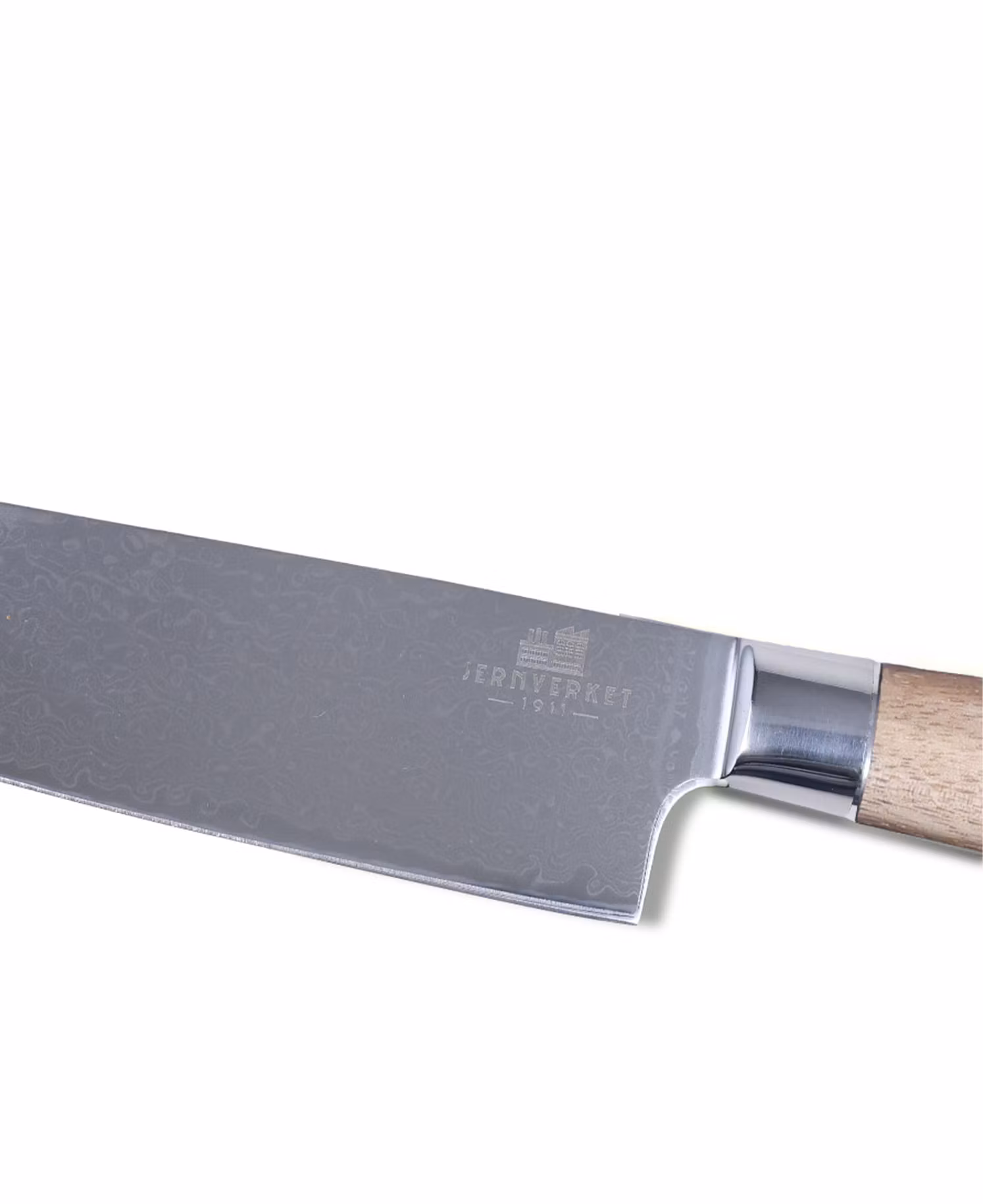 Kockkniv i damaskusstål med handtag i akaciaträ – Akatsuki