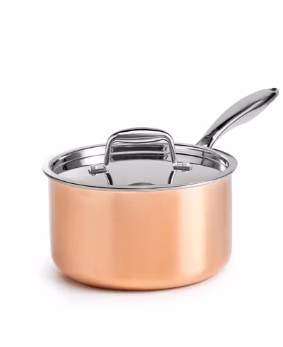 Exklusiv saucepan i rostfritt stål med kopparbeläggning – 20 cm