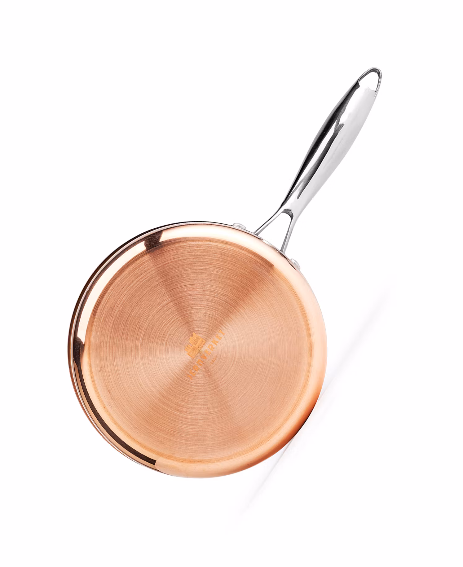 Exklusiv saucepan i rostfritt stål med kopparbeläggning – 20 cm