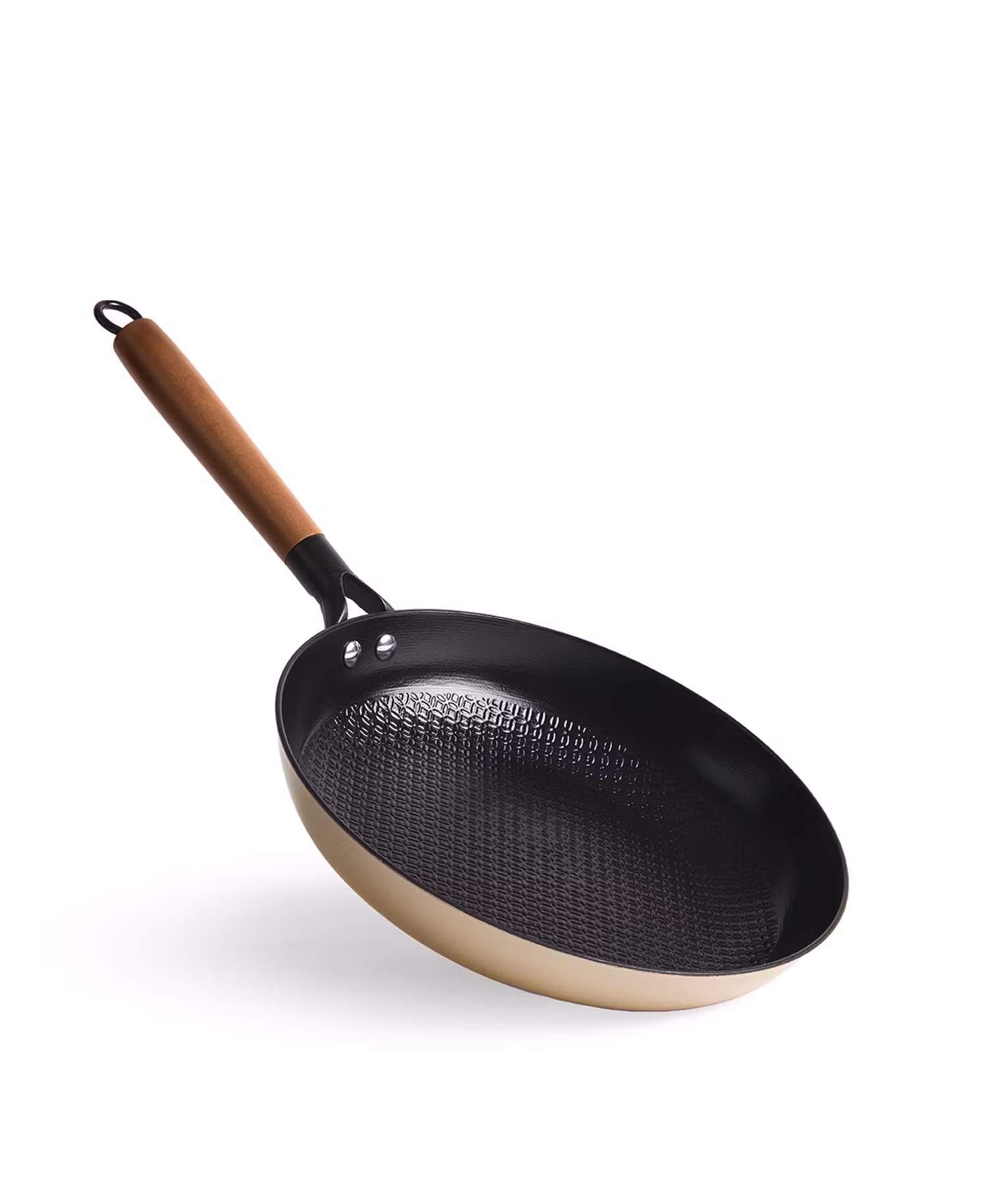 Stekpanna i lättviktsgjutjärn 28 cm - Creme Vit