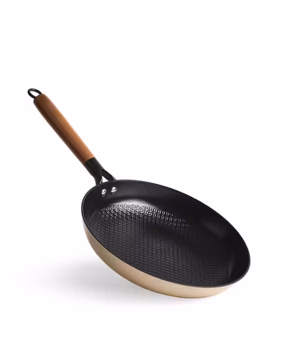 Stekpanna i lättviktsgjutjärn 28 cm - Creme Vit