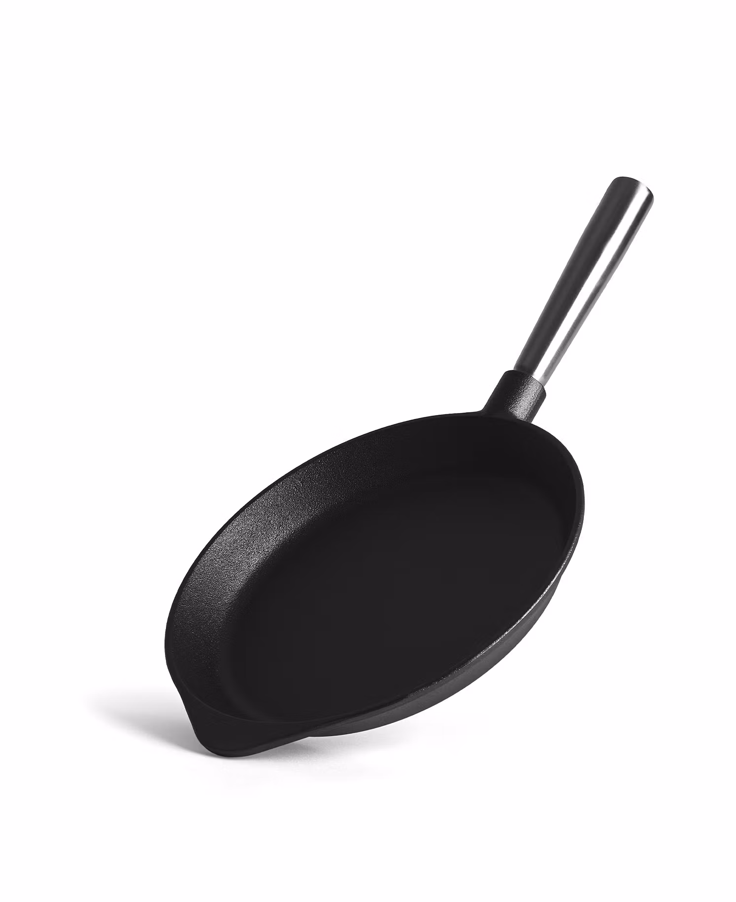 Stekpanna i gjutjärn avtagbart handtag 28 cm - Oljebehandlad
