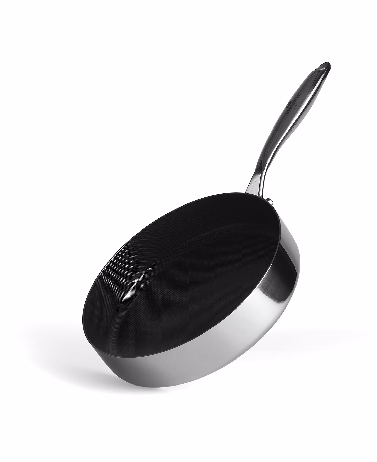 Traktörpanna i rostfritt stål tri-ply med keramisk non-stick - 28 cm