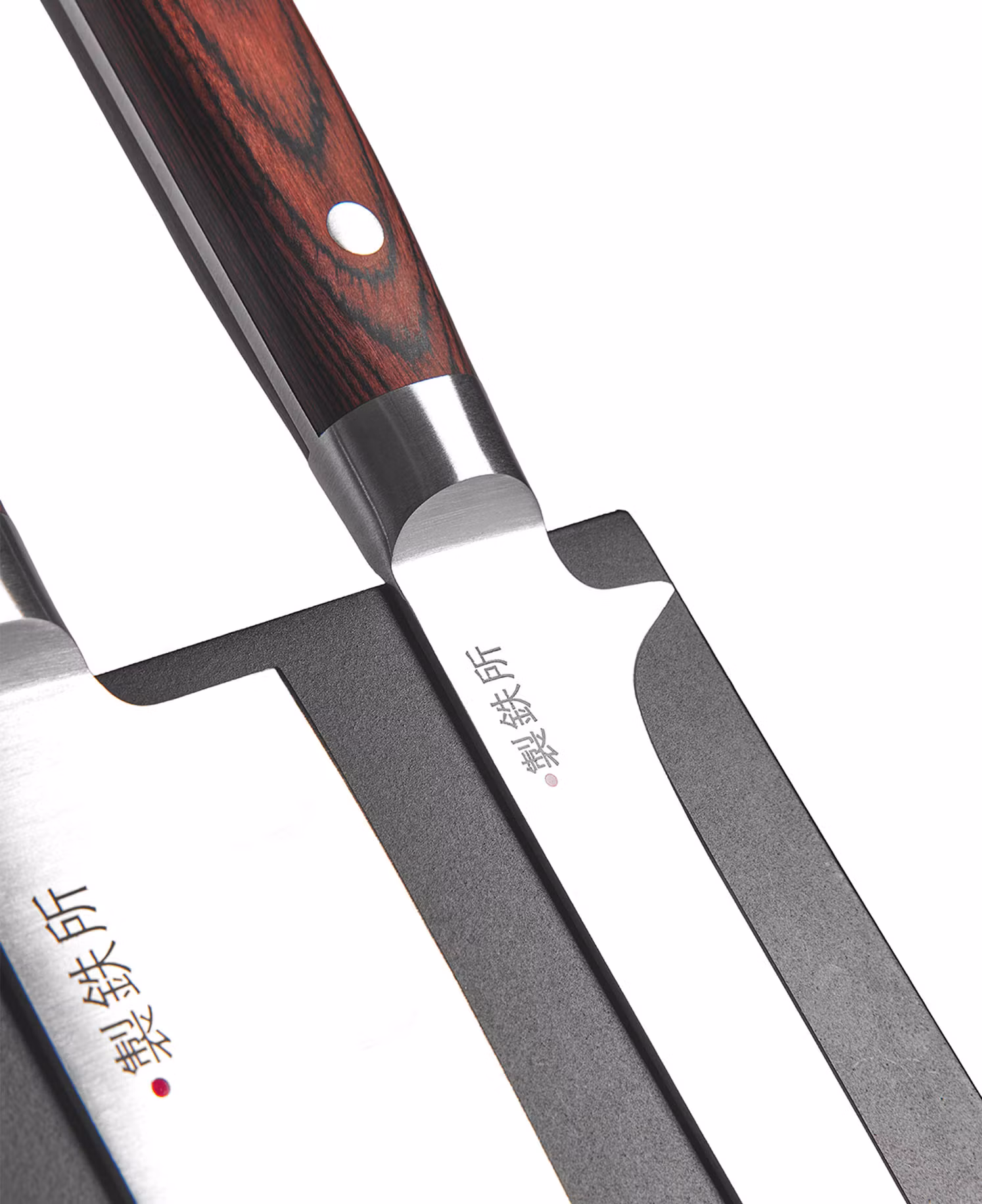 Knivset i pakkaträ med knivställ 5 delar - Tokyo