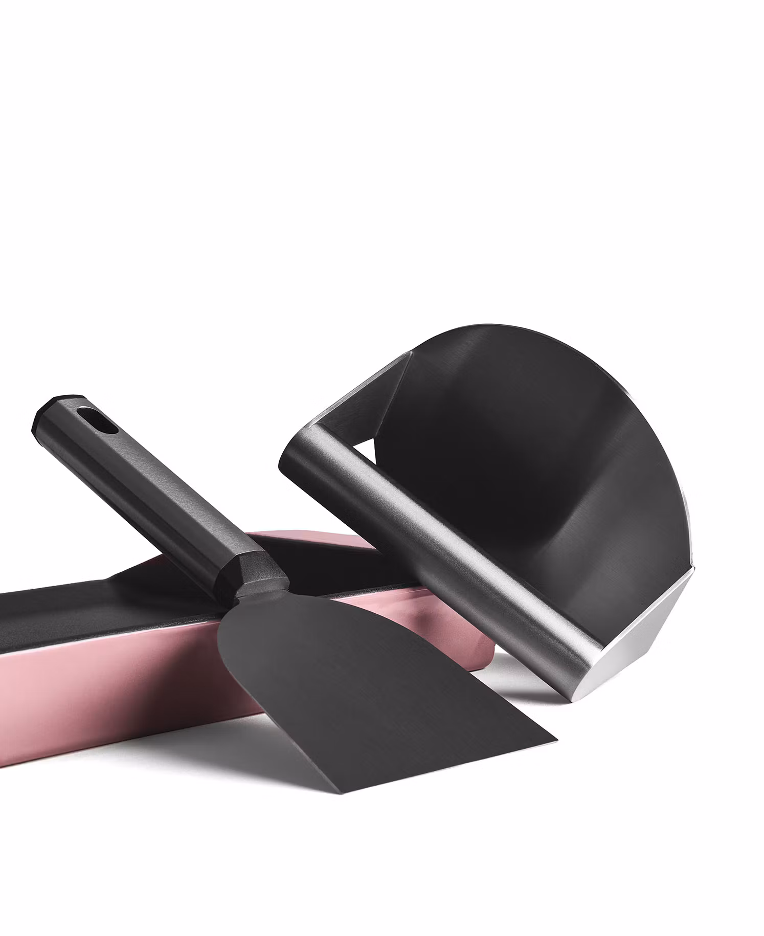 Burger & Grill stekbord i gjutjärn - Retro Pink