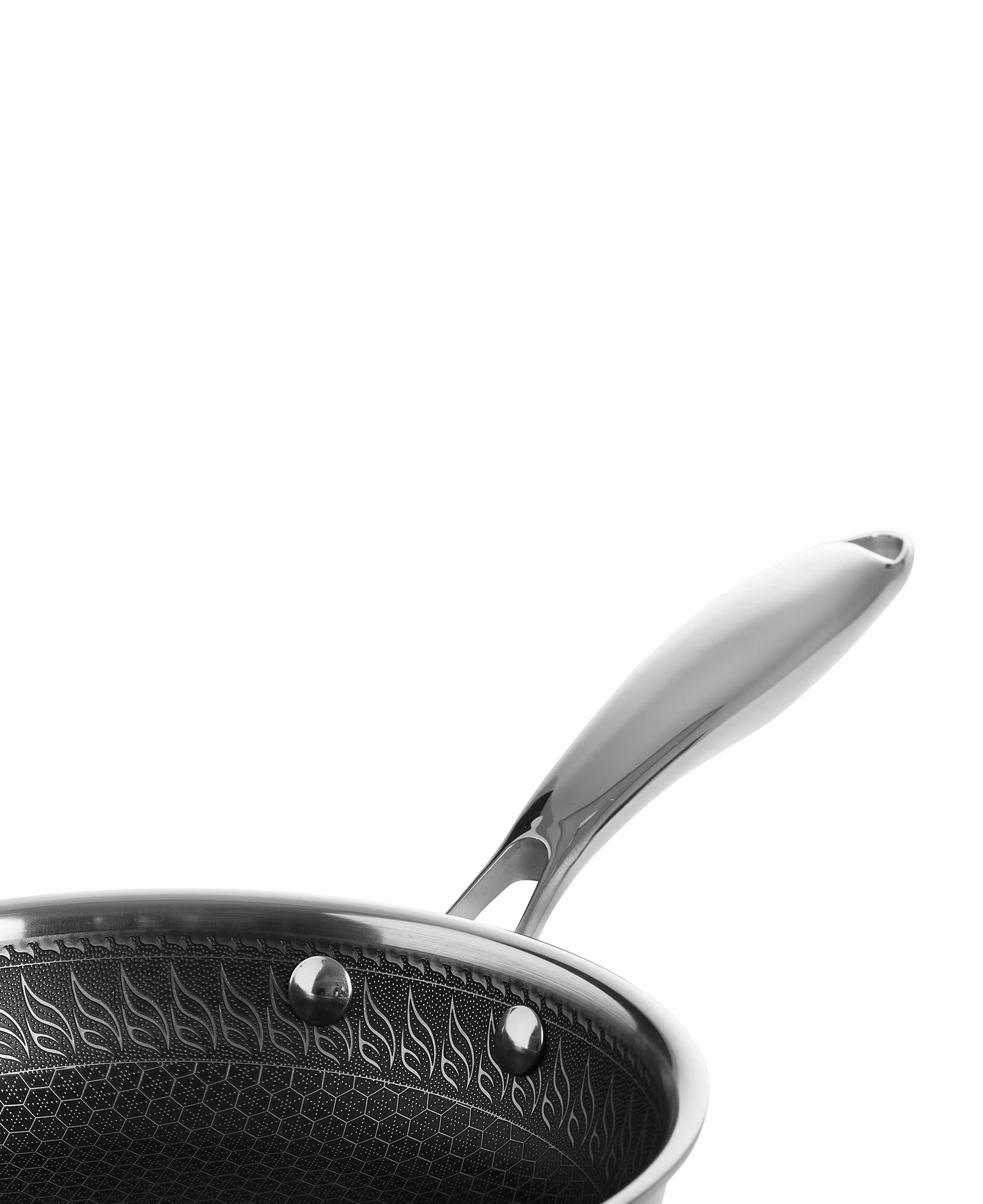 Spegelpolerad stekpanna med Honeycomb non-stick - 20 cm