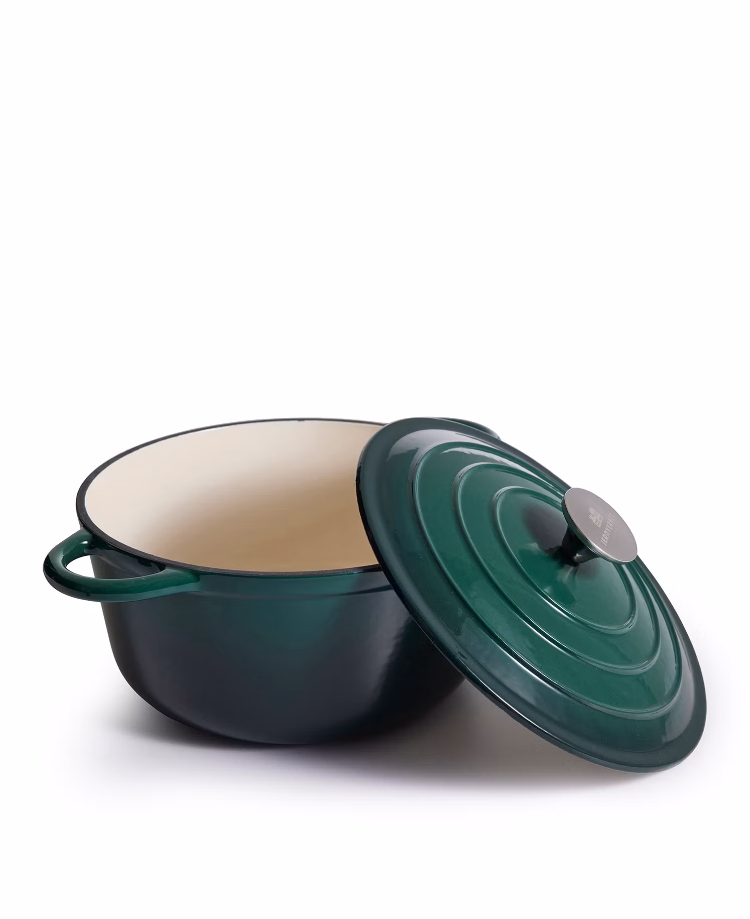 Liten gjutjärnsgryta 4,2L - Verde Oscuro