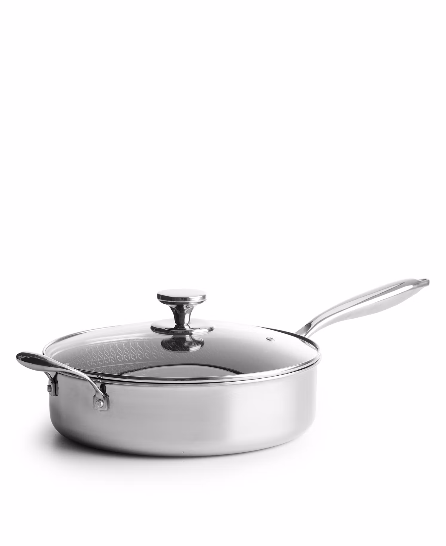 Traktörpanna med lock Honeycomb non-stick - 28 cm