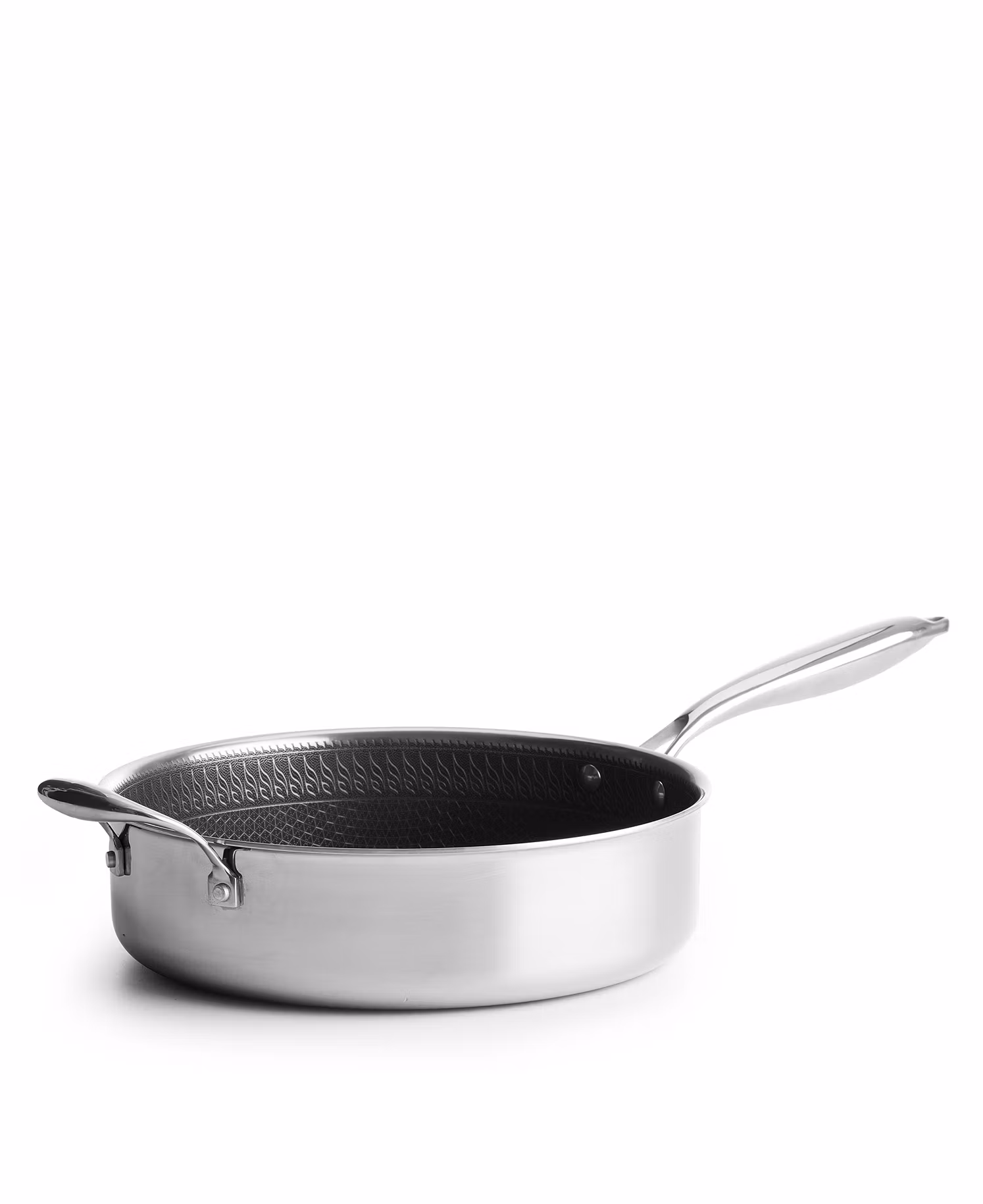 Traktörpanna med lock Honeycomb non-stick - 28 cm