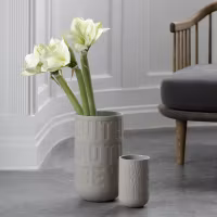 KÄHLER LOVE SONG vase - sand (H220 mm)