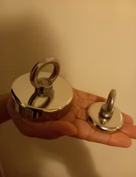 250kg Plus 55kg Neodymium Magnet på Köpet!