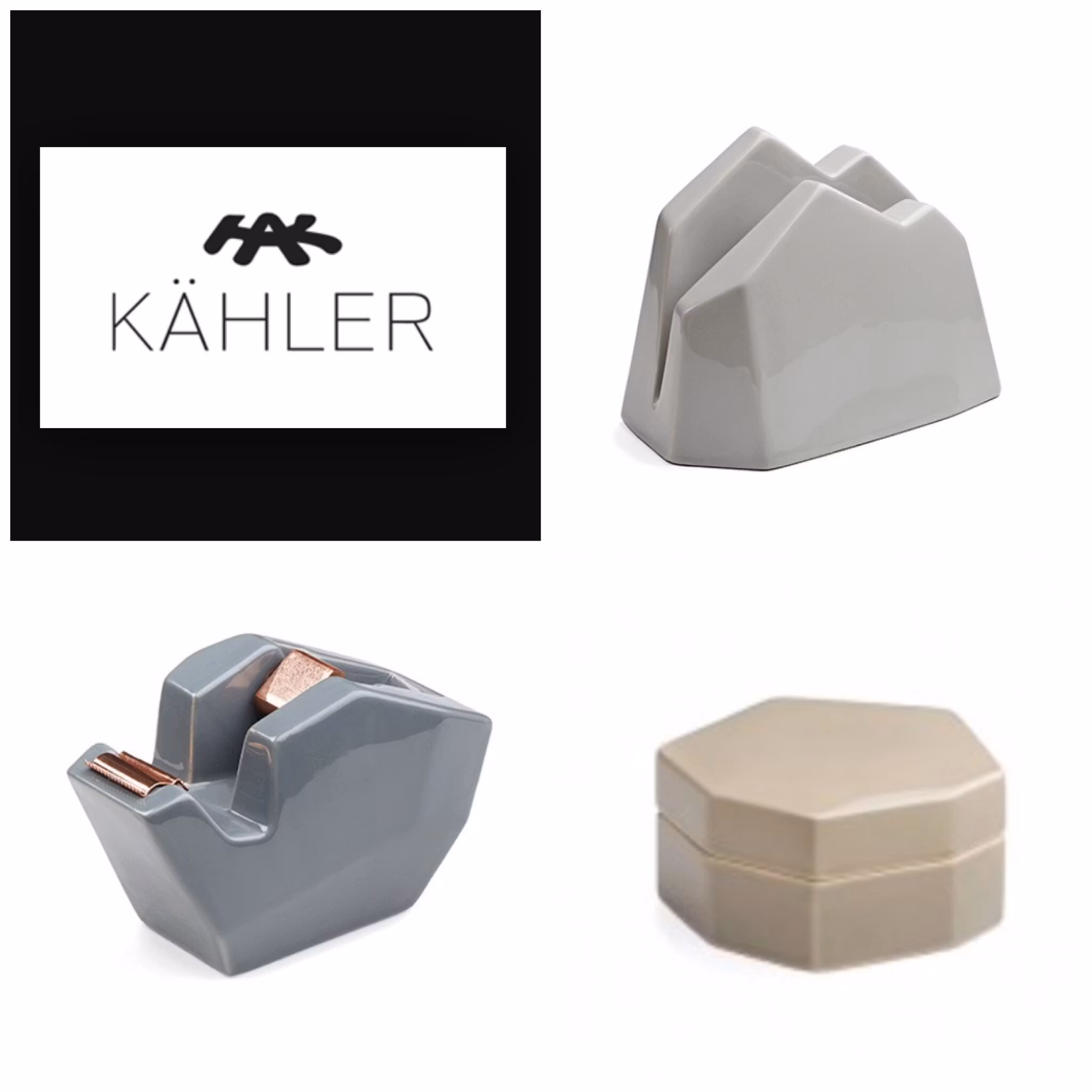 KÄHLER OFFICINA brevholdere - Når design er som bedst!