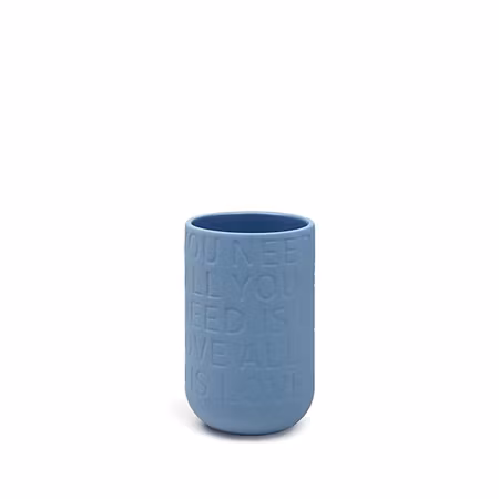 KÄHLER LOVE SONG vase - indigoblå (H170 mm)