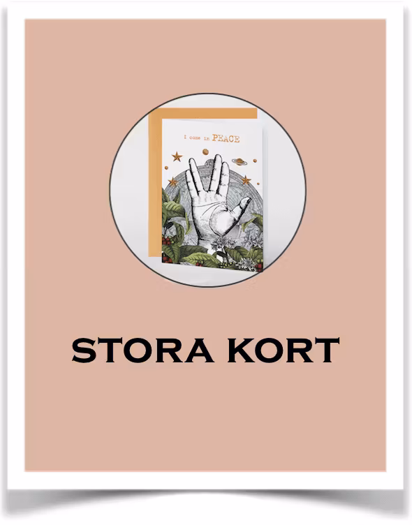 Stora kort - Butik Bohème