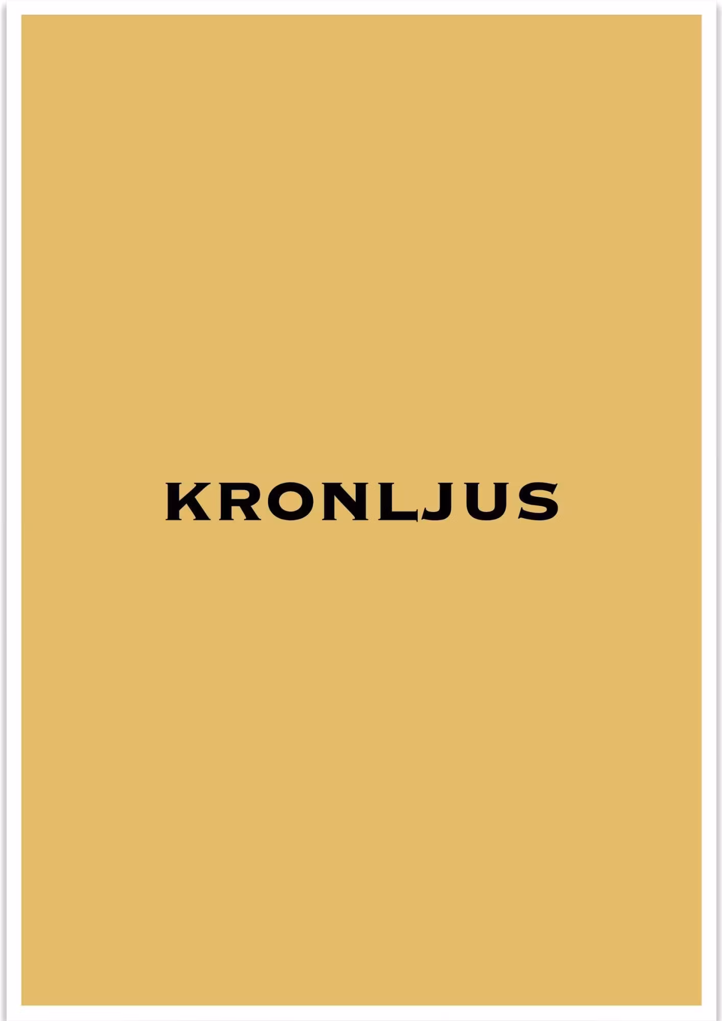 Kronljus - Butik Bohème