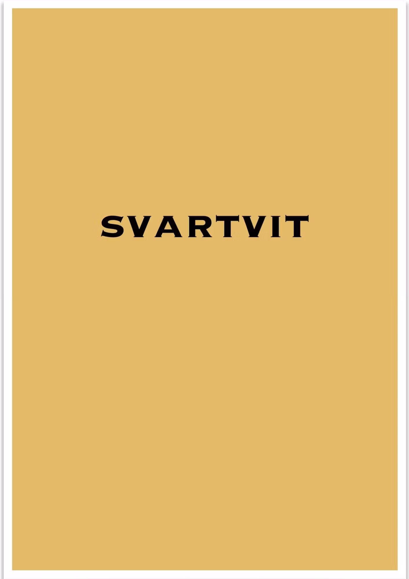 Svartvit - Butik Bohème