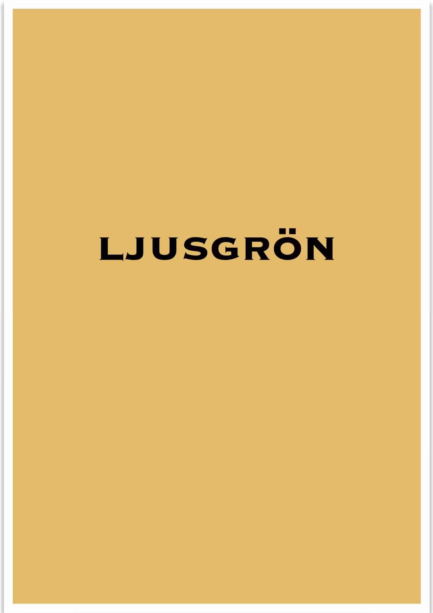 Ljusgrön - Butik Bohème