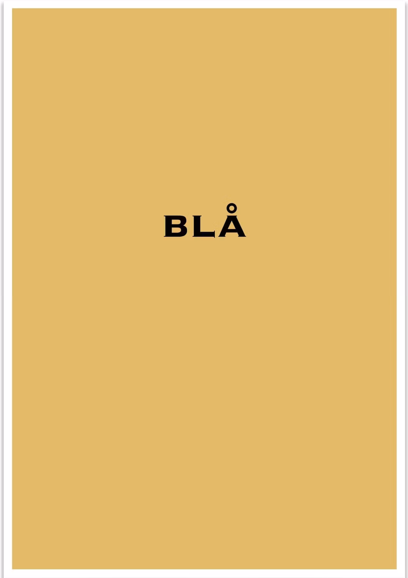 Blå - Butik Bohème