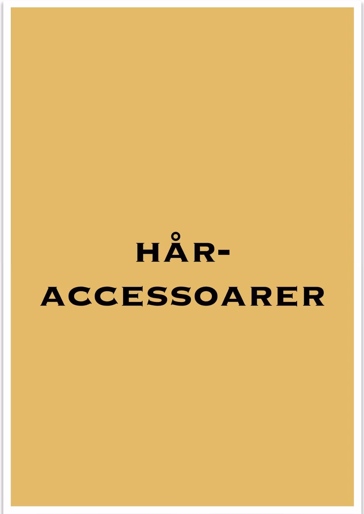 Håraccessoarer - Butik Bohème